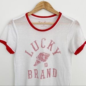 Lucky Brand Ringer Tee
